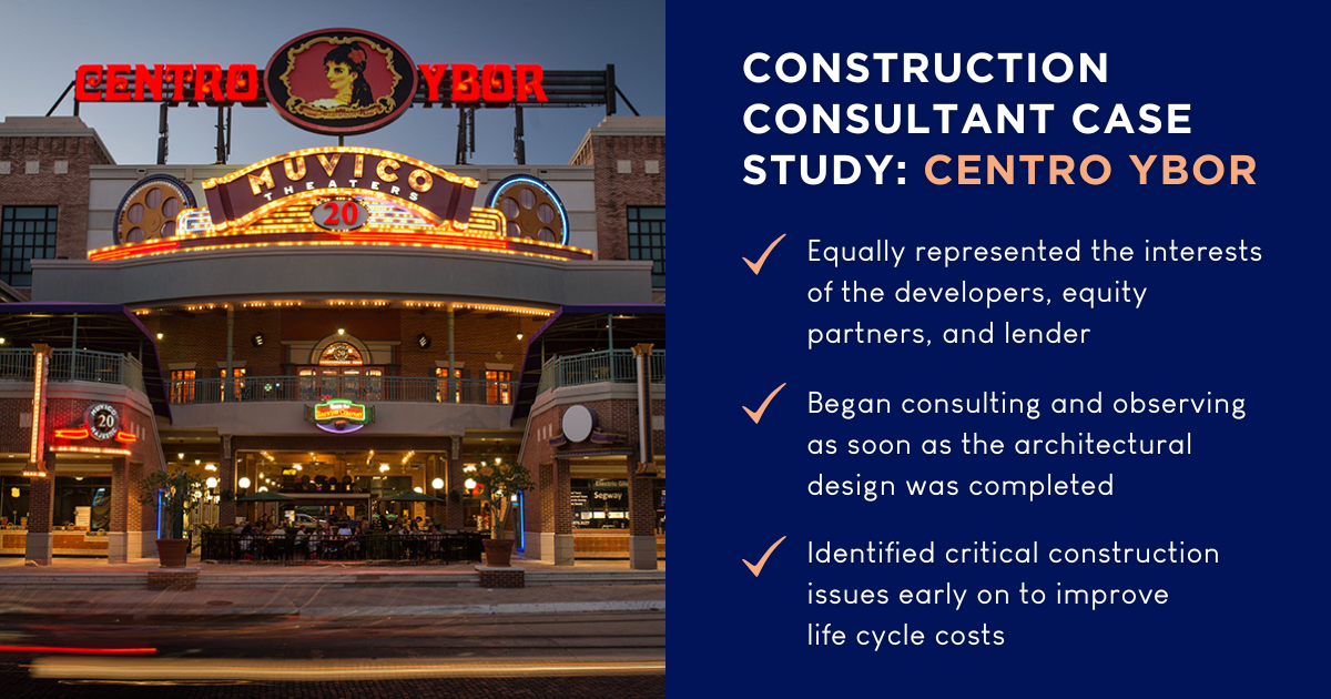 Centro YBOR partnered with zumBrunnen for construction consulting