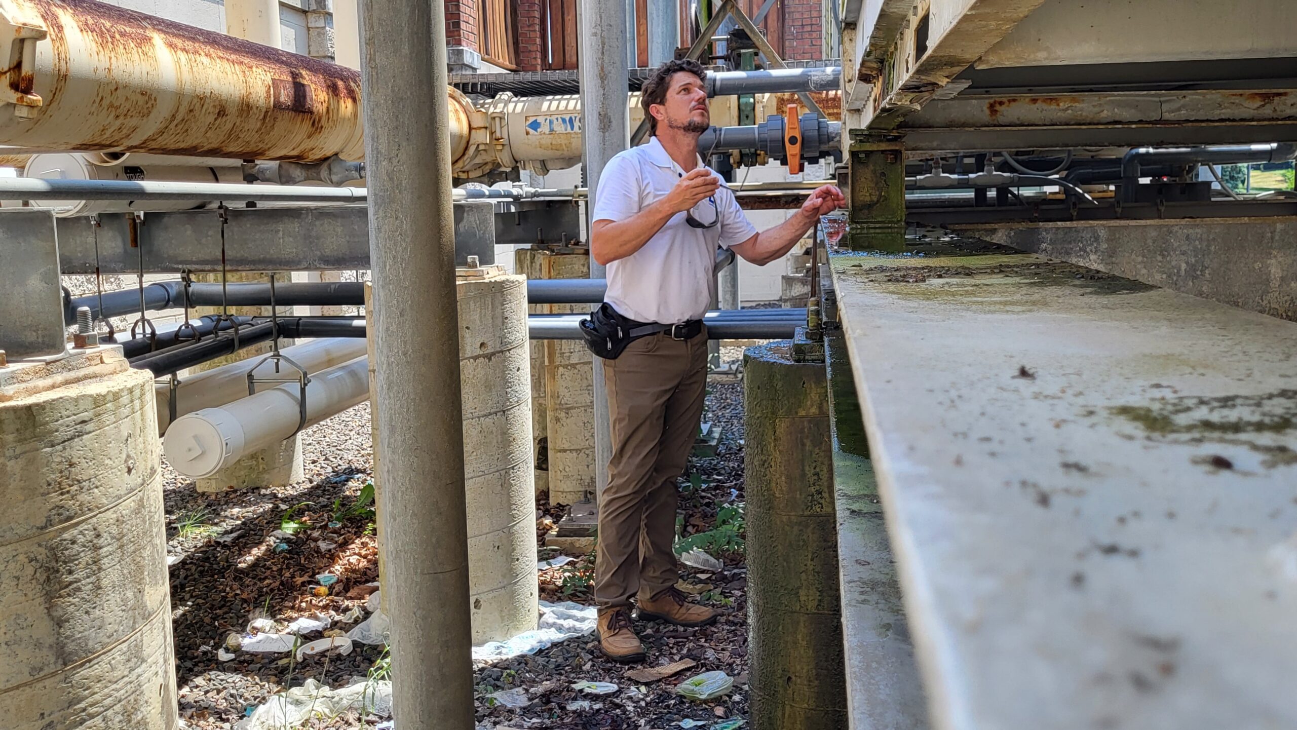 multi_family_construction_monitoring-min Rob Milan, CEO, completing multi-family construction monitoring.